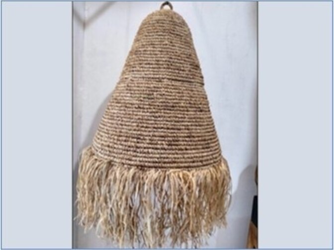 Lampshade Gajih Rumbai 40 cm