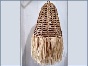 TASSEL LAMP WATER HYACINTH Ø 50cm