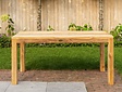 Teak Napoli garden table 75x160x77cm