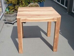 Teak Napoli garden table 80x80cm