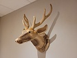 Large Wooden Deer Head - Size M
