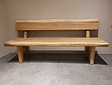 Suar bench with backrest - 200cm