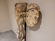 Elephant head on stand - 150cm