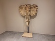 Elephant head on stand - 150cm