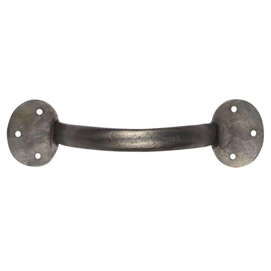 Möbelgriff Schmiedeeisen rund 203mm Zinn - SchmiedeeiserneBeschlaege.de