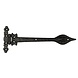 Good in Style Gusseisen Scharnier Deko Speer 275 x 110mm Good in Style Gusseisen Scharnier Deko Speer 275 x 110mm