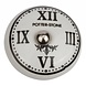 Good in Style Porzellanknauf römische Uhr "Potter Stone" Good in Style Porzellanknauf römische Uhr "Potter Stone"