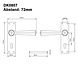 Good in Style Gusseisen Türdrücker schwarz 72mm | PZ Good in Style Gusseisen Türdrücker schwarz 72mm | PZ
