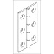 Fingertip Designs 2x Möbelscharnier 64mm | Antik Bronze Fingertip Designs 2x Möbelscharnier 64mm | Antik Bronze