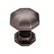 Fingertip Designs Gusseisen Möbelknauf achteckig 32mm - Zinn-Effekt Fingertip Designs Gusseisen Möbelknauf achteckig 32mm - Zinn-Effekt
