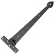 Good in Style Schmiedeeisen Scharnier spitz 380mm - schwarz Good in Style Schmiedeeisen Scharnier spitz 380mm - schwarz
