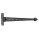 Good in Style Schmiedeeisen Scharnier spitz 380mm - schwarz Good in Style Schmiedeeisen Scharnier spitz 380mm - schwarz