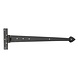 Good in Style Schmiedeeisen Scharnier spitz 460mm - schwarz Good in Style Schmiedeeisen Scharnier spitz 460mm - schwarz