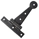 Good in Style Schmiedeeisen Scharnier rund 100mm - schwarz Good in Style Schmiedeeisen Scharnier rund 100mm - schwarz