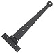 Good in Style Schmiedeeisen Scharnier rund 306mm - schwarz Good in Style Schmiedeeisen Scharnier rund 306mm - schwarz