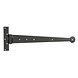 Good in Style Schmiedeeisen Scharnier rund 380mm - schwarz Good in Style Schmiedeeisen Scharnier rund 380mm - schwarz