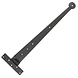 Good in Style Schmiedeeisen Scharnier rund 458mm - schwarz Good in Style Schmiedeeisen Scharnier rund 458mm - schwarz