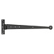 Good in Style Schmiedeeisen Scharnier rund 458mm - schwarz Good in Style Schmiedeeisen Scharnier rund 458mm - schwarz
