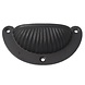 Good in Style Gusseisen Muschelgriff Sonne - schwarz Good in Style Gusseisen Muschelgriff Sonne - schwarz