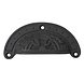 Good in Style Gusseisen Muschelgriff Deko - schwarz Good in Style Gusseisen Muschelgriff Deko - schwarz