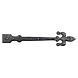 Good in Style Gusseisen Zierscharnier Fleur-de-Lis 300 x 58mm Good in Style Gusseisen Zierscharnier Fleur-de-Lis 300 x 58mm