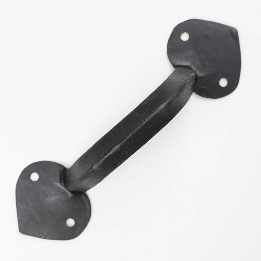 Möbelgriff Schmiedeeisen spitz 153mm - SchmiedeeiserneBeschlaege.de