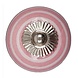 Good in Style Porzellanknauf pink mit weißen Streifen Good in Style Porzellanknauf pink mit weißen Streifen