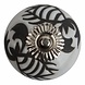 Good in Style Porzellanknauf Relief - Krebs weiß mit schwarz Good in Style Porzellanknauf Relief - Krebs weiß mit schwarz