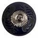 Good in Style Porzellanknauf Relief - Krebs dunkelblau mit schwarz Good in Style Porzellanknauf Relief - Krebs dunkelblau mit schwarz