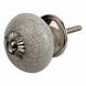 Good in Style Porzellanknauf weiß krakeliert - silber Good in Style Porzellanknauf weiß krakeliert - silber