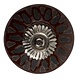 Good in Style Porzellanknauf Relief - braun mit schwarz Deko Good in Style Porzellanknauf Relief - braun mit schwarz Deko