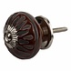 Good in Style Porzellanknauf Relief - braun mit schwarz Deko Good in Style Porzellanknauf Relief - braun mit schwarz Deko