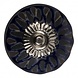 Good in Style Porzellanknauf Relief - dunkelblau mit schwarz Deko Good in Style Porzellanknauf Relief - dunkelblau mit schwarz Deko