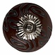 Good in Style Porzellanknauf Relief - Deko braun mit schwarz Good in Style Porzellanknauf Relief - Deko braun mit schwarz