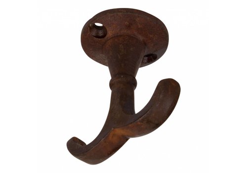 Rustikale Kleiderhaken aus Schmiede- und Gusseisen