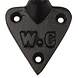 Good in Style Gusseisen Kleiderhaken WC - schwarz Good in Style Gusseisen Kleiderhaken WC - schwarz