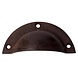 Good in Style Gusseisen Muschelgriff Rost - 93mm Good in Style Gusseisen Muschelgriff Rost - 93mm