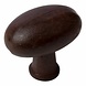 Good in Style Gusseisen Möbelknopf oval - 42mm - Rost Good in Style Gusseisen Möbelknopf oval - 42mm - Rost