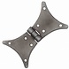 Good in Style Schmiedeeisen Scharnier Schmetterling 128mm - Zinn-Effekt Good in Style Schmiedeeisen Scharnier Schmetterling 128mm - Zinn-Effekt