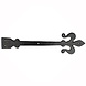 Good in Style Gusseisen Zierscharnier Fleur-de-Lis 400 x 108mm Good in Style Gusseisen Zierscharnier Fleur-de-Lis 400 x 108mm