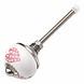 Good in Style Porzellanknauf weiß mit hellpink/weiß gepunktete Herzchen 30mm Good in Style Porzellanknauf weiß mit hellpink/weiß gepunktete Herzchen 30mm
