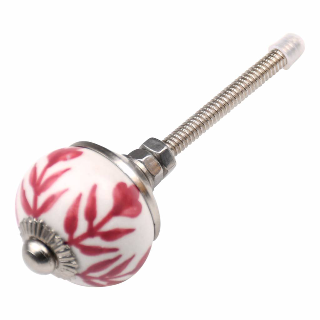 Möbelknopf Keramik Möbelgriff Knauf 30mm - SchmiedeeiserneBeschlaege.de