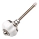 Good in Style Porzellanknauf weiße Blume 30mm Good in Style Porzellanknauf weiße Blume 30mm