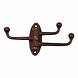 Good in Style Gusseisen Dreifachhaken drehbar - Rost Good in Style Gusseisen Dreifachhaken drehbar - Rost