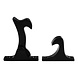 Good in Style Gusseisen Torfeststeller - schwarz Good in Style Gusseisen Torfeststeller - schwarz