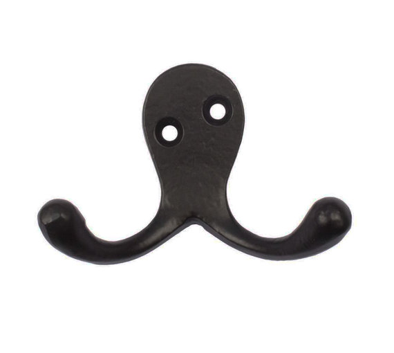 Rustikale Kleiderhaken aus Schmiede- und Gusseisen