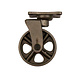 Good in Style Gusseisen Lenkrolle S - blank lackiert Good in Style Gusseisen Lenkrolle S - blank lackiert