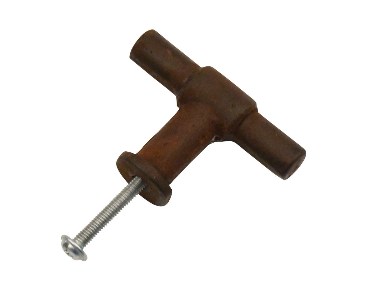 Schubladengriff Industrial Rost 54 x 37mm - SchmiedeeiserneBeschlaege.de