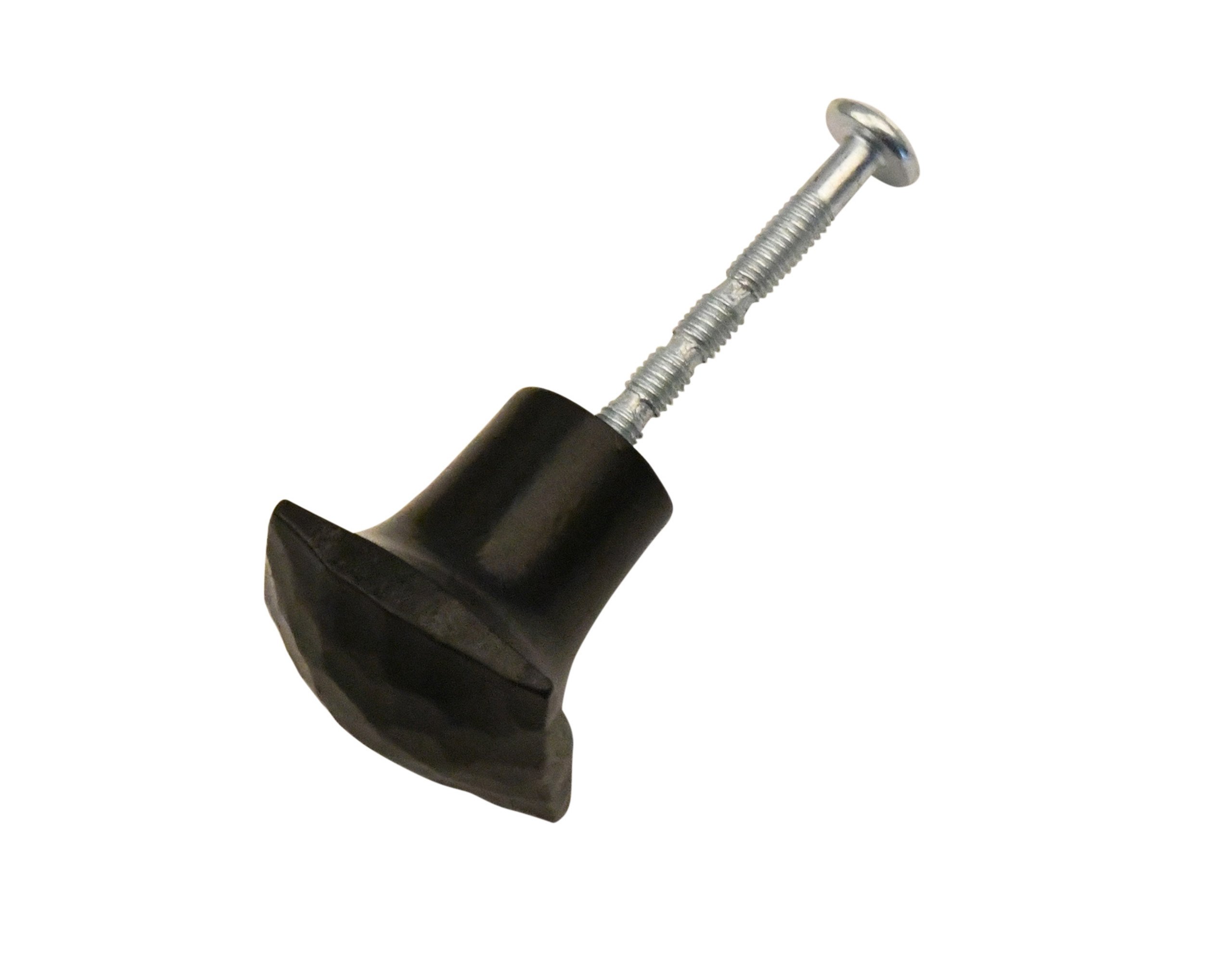 Möbelknauf Möbelgriff Knopf Viereckig 26mm - SchmiedeeiserneBeschlaege.de