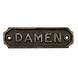 Good in Style Gusseisen Türschild "Damen" Good in Style Gusseisen Türschild "Damen"
